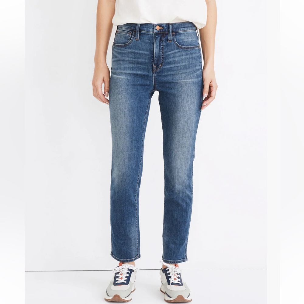Madewell road tripper stovepipe jeans